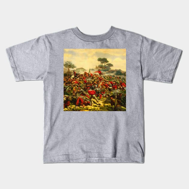 Giuseppe Garibaldi (Battle of Calatafimi) Kids T-Shirt by truthtopower